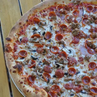 All Meat Combo - (16" Round Pizza)