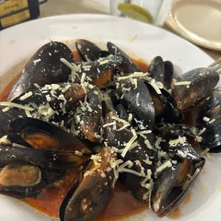 Spicy mussels