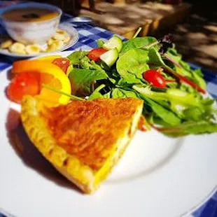 Quiche &amp; Salad
