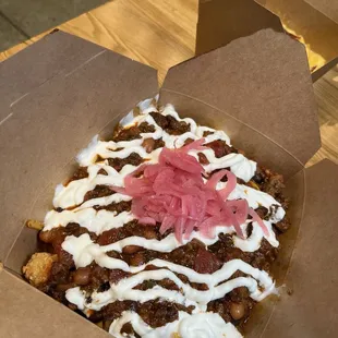 Chili Cheese Tots