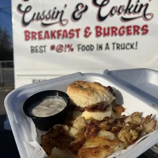 Cussin &amp; Cookin whippin up some comfort food