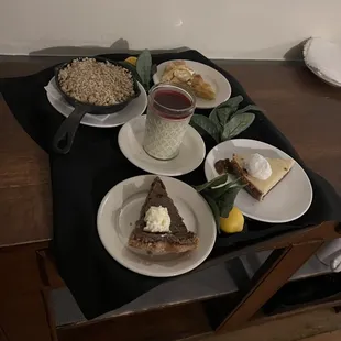 Dessert tray, 3/17/23