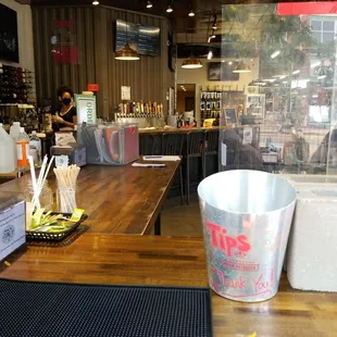 a coffee cup on the table