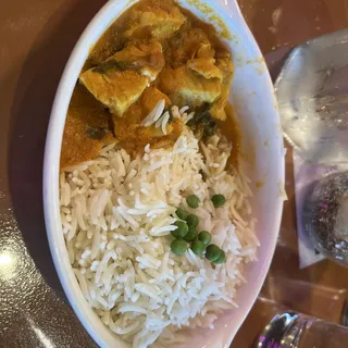 Fish Curry Bowl Lunch
