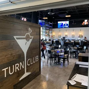 Interior of the Turn Club