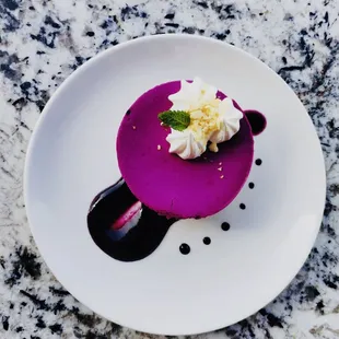 Ube cheesecake gluten free