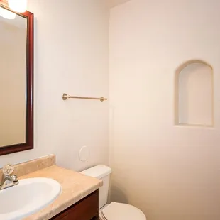 Half bath downstairs for your guests!
