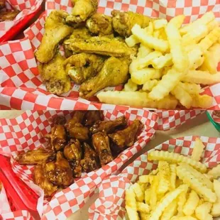 Wings and Fries