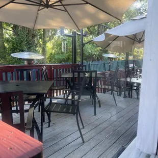 Outdoor seating
