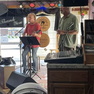 Music stage, Christian Hall