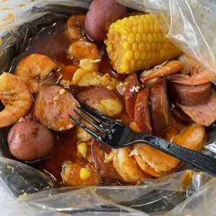 This is what I had left to bring home and I'm stuffed!!!