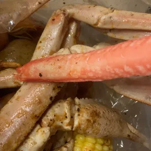Snow crab legs