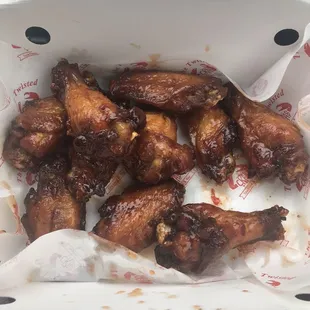 Spicy Honey Wings (Non-Breaded)
