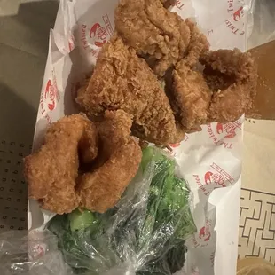 Catfish and broccoli