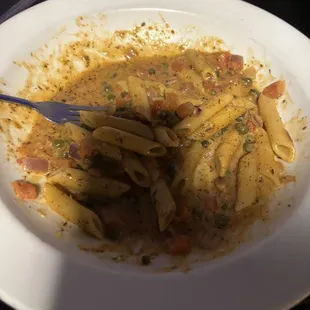 Diablo Pasta w/shrimp