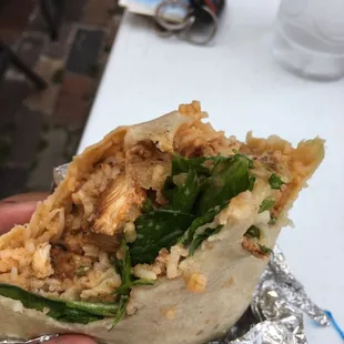 Chicken tikka masala Currito - omg, soo damn good!!