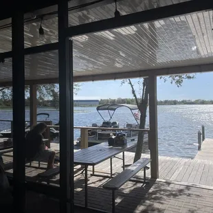 The View and docking area