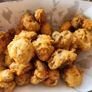 Fried mushrooms