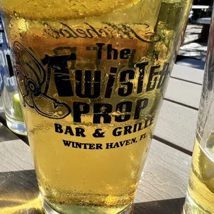 Outdoor patio @ Twisted Prop