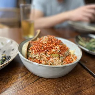 Singaporean Chili Crab Fried Rice