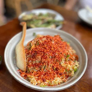 Singaporean Chili Crab Fried Rice