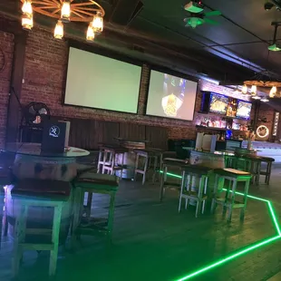 Dance Floor and the Udder Bar