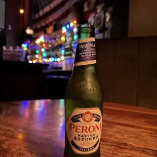 Peronis for $5! Luxury beer