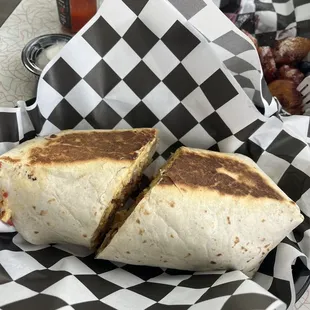 Breakfast burrito