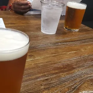 Beer brewed onsite