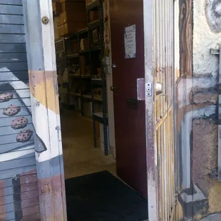 Front door... If you can find it