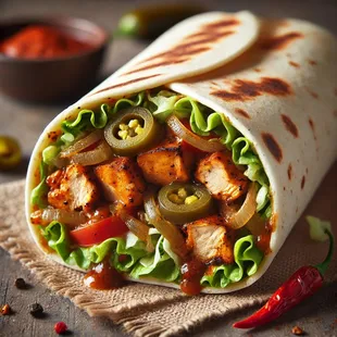 Chicken Tikka Wrap
