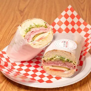 #34 Turkey, Salami w/ Garlic Spread & Provolon
