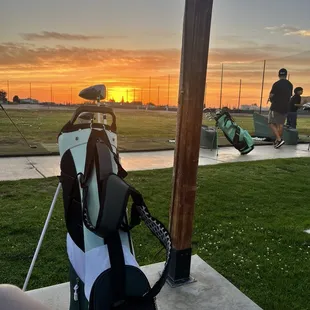 Sunset at the range