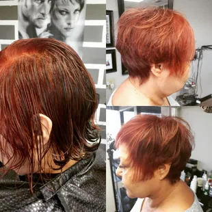 Red pixie