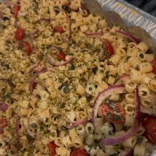 Lemon capellini pasta OMG soooo good