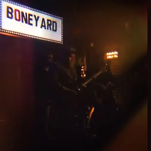 Blues night with Juniors boneyard