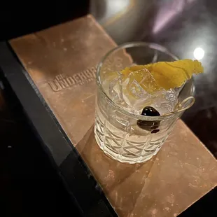 Mezcal Old Fashioned