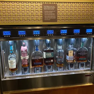 Whiskey dispenser