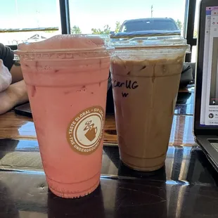 *Italian cream soda and coffee