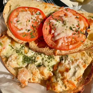Crab & Shrimp Melt Sandwich
