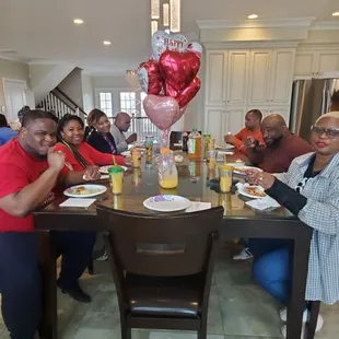 Breakfast in Sandbridge.