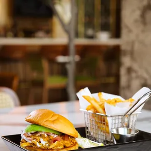 Shredded Chicken Sandwich