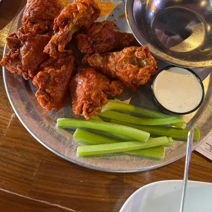 1 Lb. Wings - Hottest Available
