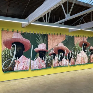 Stunning exhibit by April Bey