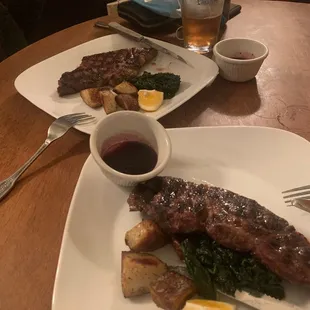 Amazing location and perfect steak.