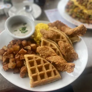 Fried Chicken and Waffles