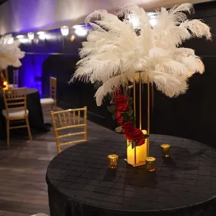 Main room , decor by JQ events