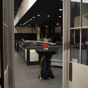 Bar from the balcony