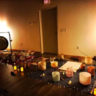 Sound bath full moon session
