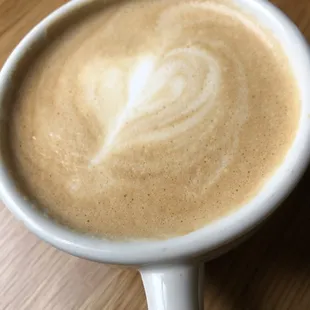 Latte infused with lavender oil - do wake me up in a relaxing way.